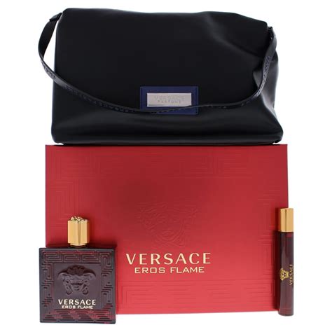 versace man flame|Versace flame gift set.